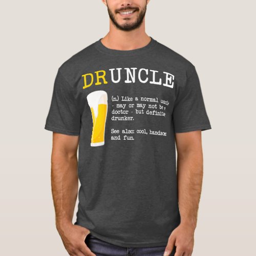 Funny Drunckle Druncle Shirt  Dictionary Definitio