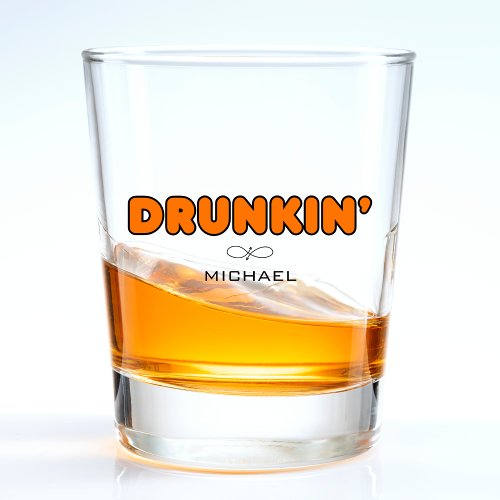 Funny Drunkin Shot Glass