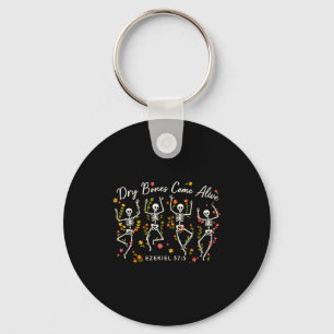 Funny Dry Bones Come Alive Ezekiel 37_5 Skeleton C Keychain