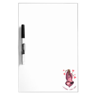 Funny Dry Erase Board with Playful Sloth - Smile