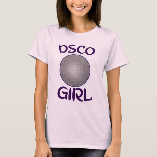 Funny DSCO Girl Social Media Design T-Shirt (Front)