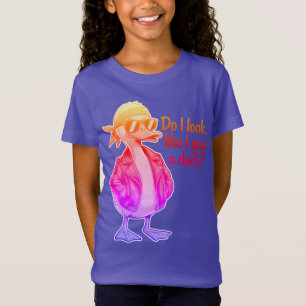 Funny Duck Attitude Humor Quote T-Shirt