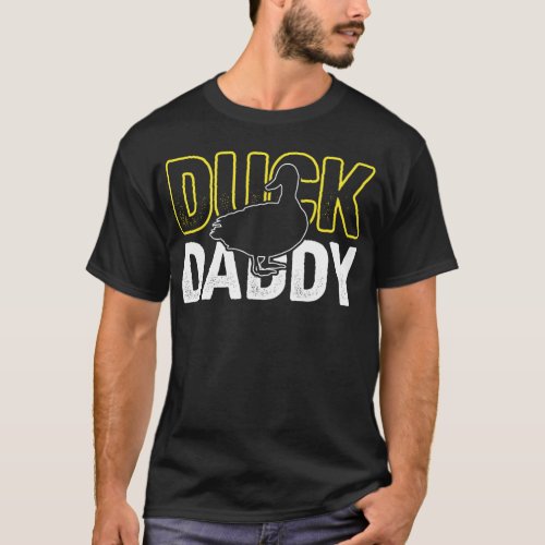 Funny Duck Daddy Humor Duck Father T_Shirt