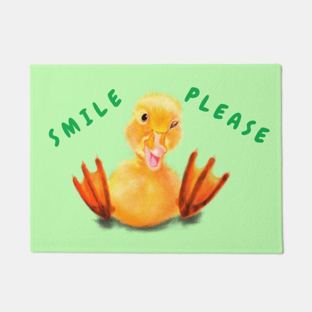 Funny Duck Doormat (Front)