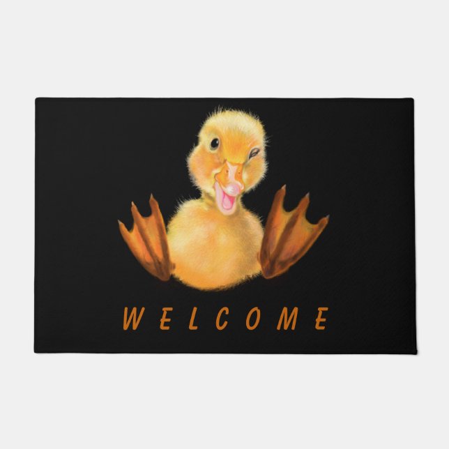 Funny Duck Doormat Funny (Front)