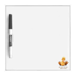 Funny Duck Dry Erase Board - Custom Text