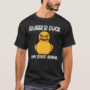 Funny Duck For Men Women Yellow Duckie Water Bird  T-Shirt