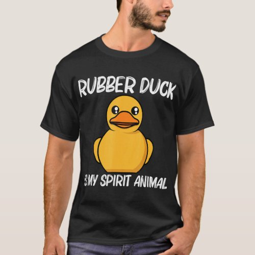 Funny Duck For Men Women Yellow Duckie Water Bird  T_Shirt