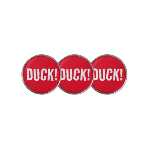 Funny Duck Golf Ball Marker