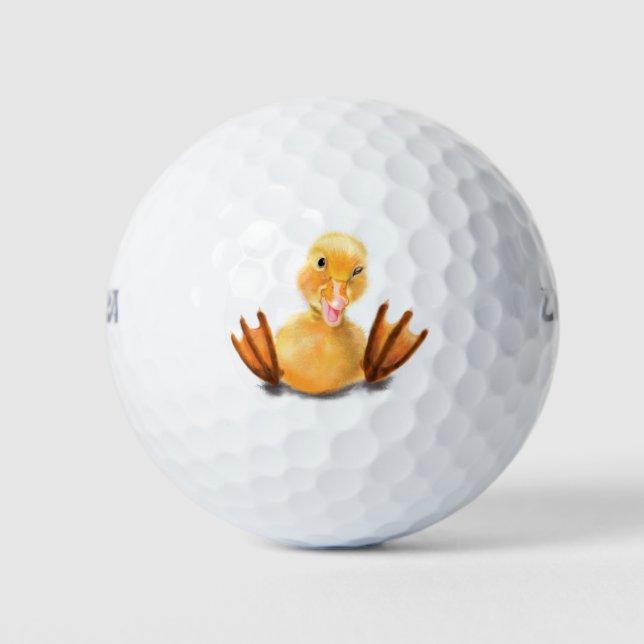 Funny Duck Golf Balls (Front)