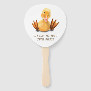 Funny Duck Hand Fans