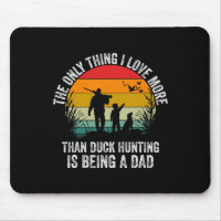 Funny Duck Hunting With Dad Dog Design For Duck Hu