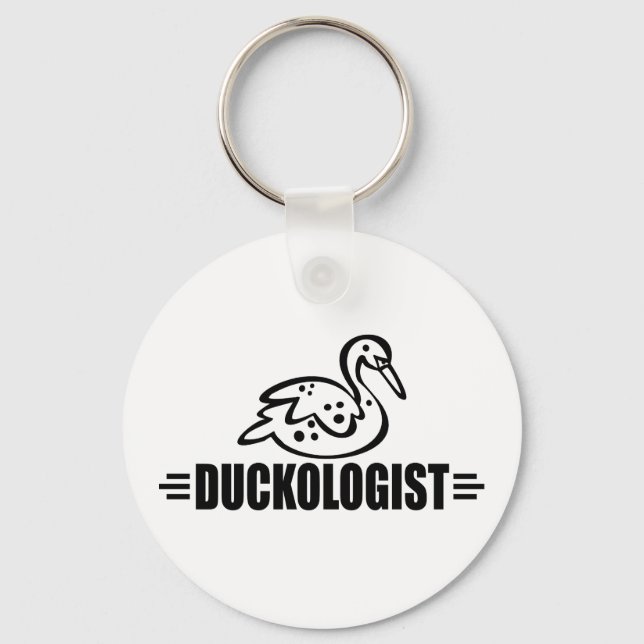 Funny Duck Keychain (Front)