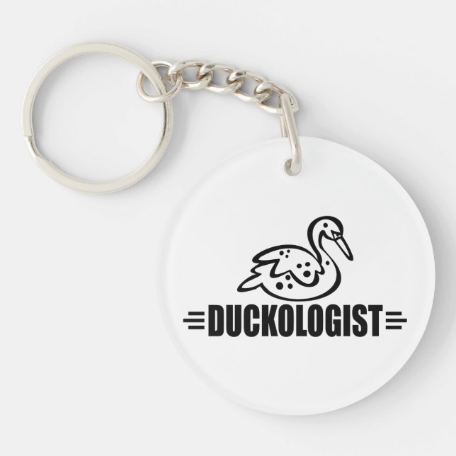 Funny Duck Keychain (Front)