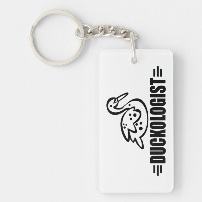 Funny Duck Keychain (Front)