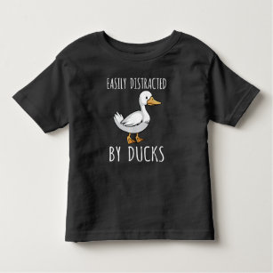 Funny Duck Lover Bird Watching Fan Toddler T-shirt