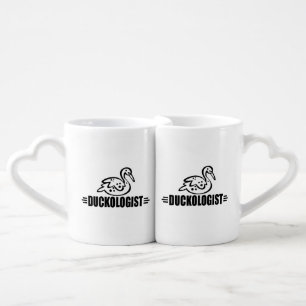 Funny Duck Lover Coffee Mug Set