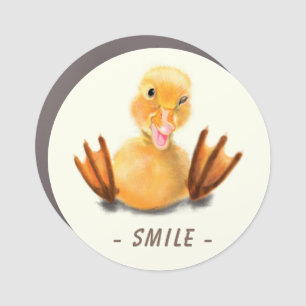 Funny Duck Magnet - Smlie