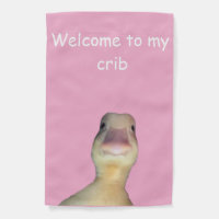 Funny Duck Meme: Welcome to My Crib Duck