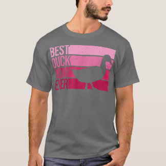 Funny Duck Mom Art For Women Girls Mother's Day Du T-Shirt