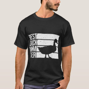 Funny Duck Mom Art For Women Girls Mother's Day T-Shirt