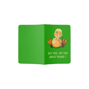 Funny Duck Passport Holder