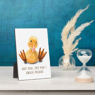 Funny Duck Plaque