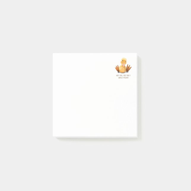 Funny Duck Post-it® Notes (Front)