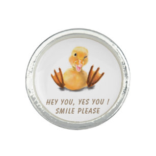 Funny Duck Ring