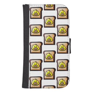 funny duck galaxy s4 wallet case