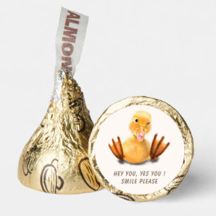 Funny Duck Smile Personalized Custom Text Gift Hershey®'s Kisses®