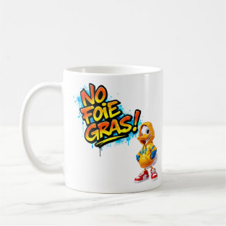 Funny Duck Street Art Cartoon Coffee Mug