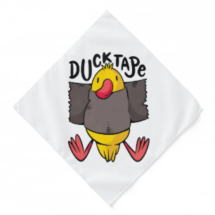 Funny Duck Tape Bandana