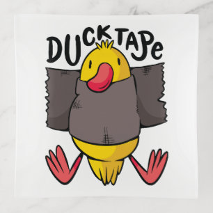 Funny Duck Tape Trinket Tray