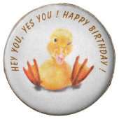 Funny Duck Your Bitthday Chocolate Covered Oreo (Front)