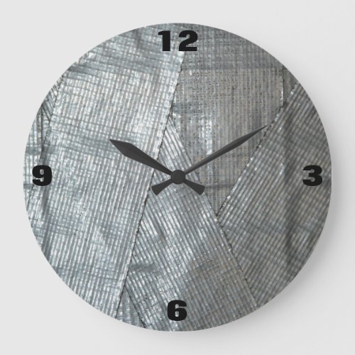 Funny Duct Taped Handyman Shop Clock