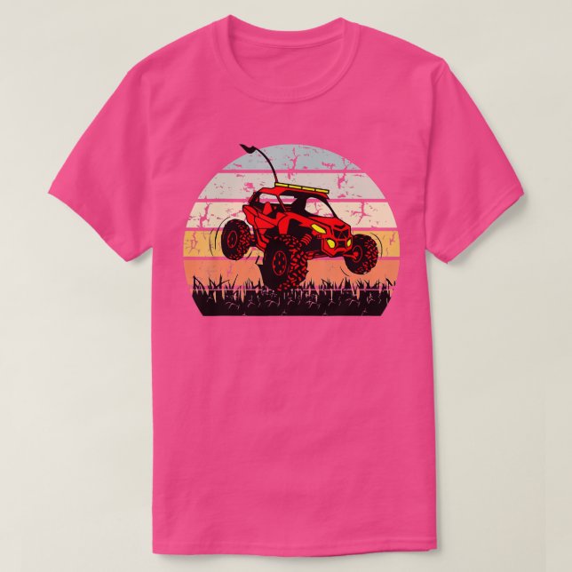 Funny Dune Buggy RC Truck Retro  T-Shirt (Design Front)