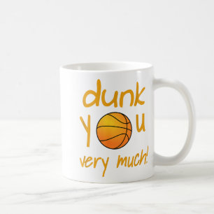 Funny Dunk You Very Much Basketball Summer Camp Sp Coffee Mug