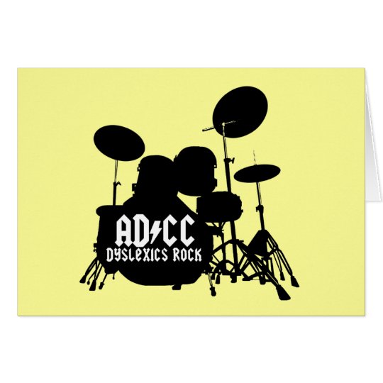 Funny Dyslexic Card