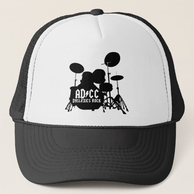 Funny Dyslexic Trucker Hat (Front)
