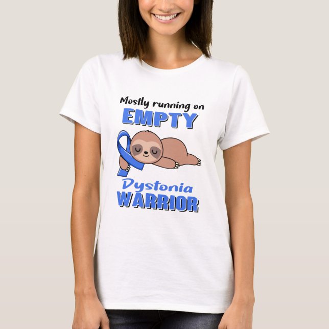 Funny Dystonia Awareness Gifts T-Shirt (Front)
