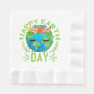 Funny Earth Day Quote Earth Cool Happy Earth Day Napkins
