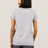 Funny Easily Distracted by Gnomes T-Shirt (Back)