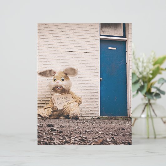 funny easter bunny (Standing Front)