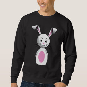 Funny Easter Bunny Costume Rabbit Floppy Ears Spri Sweatshirt