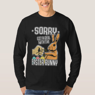 Funny Easter Bunny Egg Hunting Egg Hunt Happy East T-Shirt