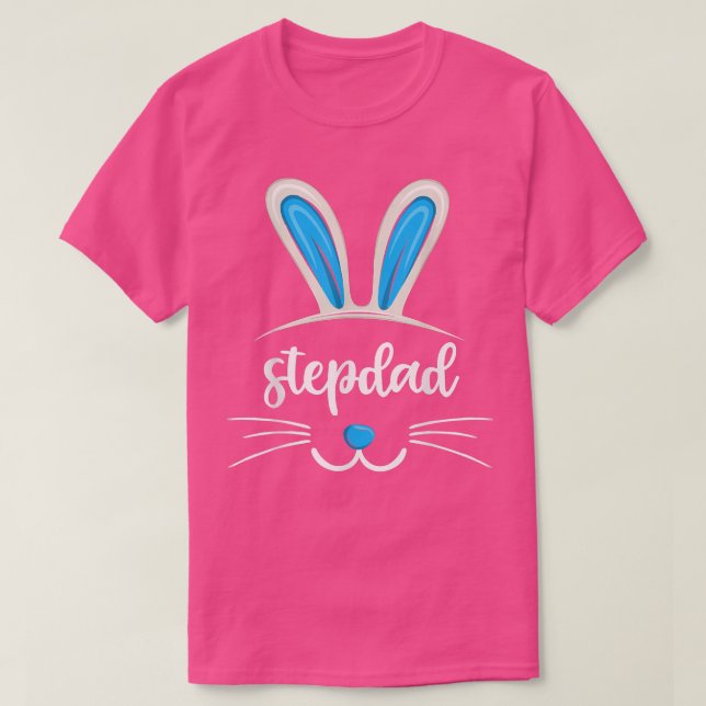 Funny Easter Bunny Stepdad , Easter Day Stepfather T-Shirt (Design Front)