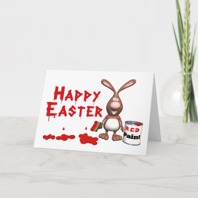 Funny Easter card (Front)