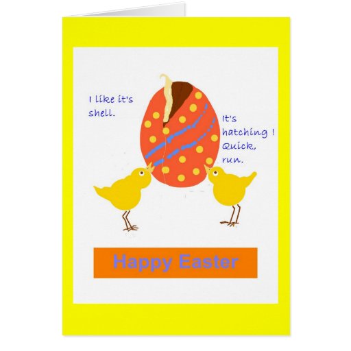 Funny Easter Card | Zazzle