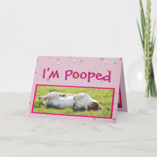 Funny Easter Card w/Cute Basset Hound